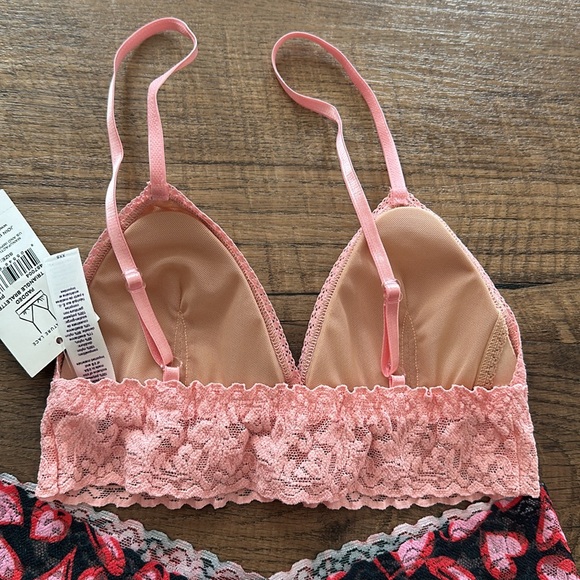 Hanky panky Petite Bralette and thong set New with tags - Picture 5 of 5